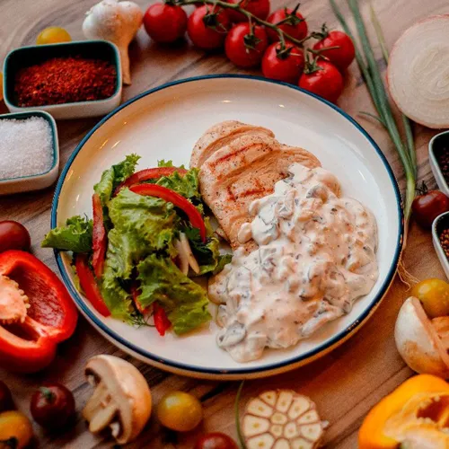 Chicken in Mushroom Sauce