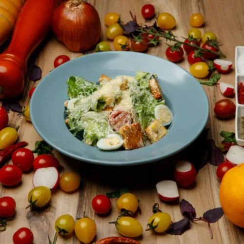 Caesar Salad with Chicken