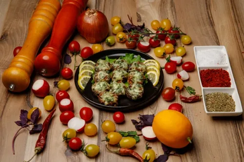 Mushroom and Cheese Gözleme