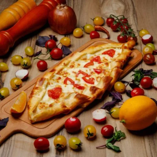 Pide with Cheese and Egg