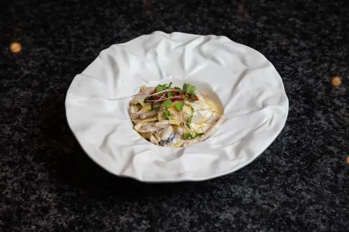 Fettuccine with chicken