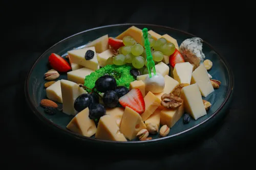 Salami cheese assortment