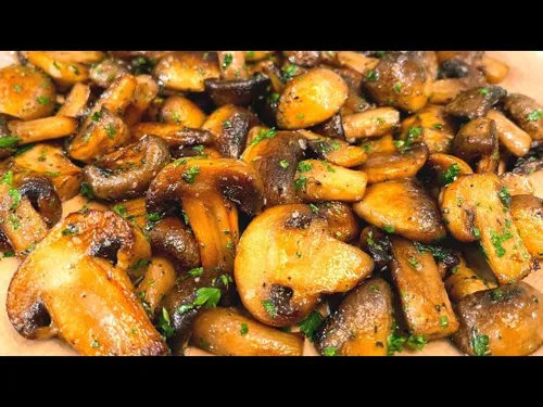 Fried mushrooms