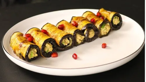 Eggplant rolls
