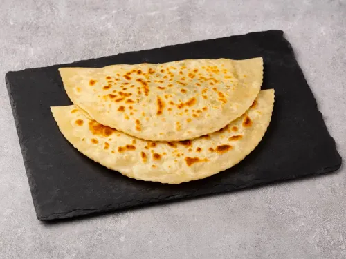 Qutab with potatoes