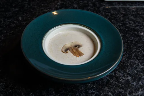 Cream of mushroom soup