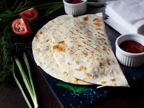 Qutab with meat
