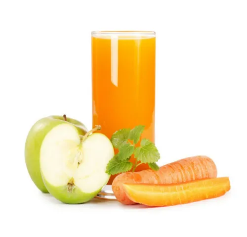 Apple-carrot fresh juice