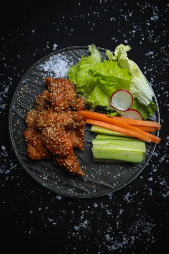 Chicken in sweet and sour sauce