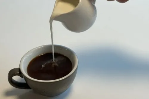Espresso with milk