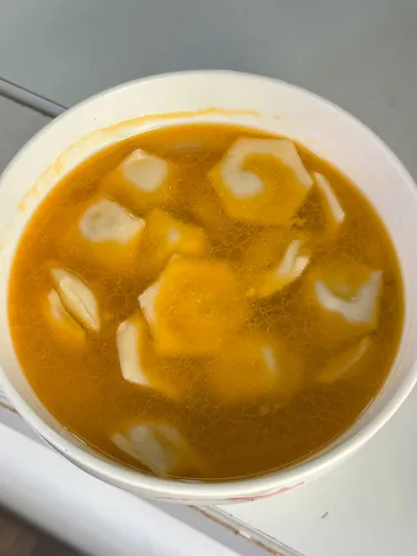 Dumplings in broth