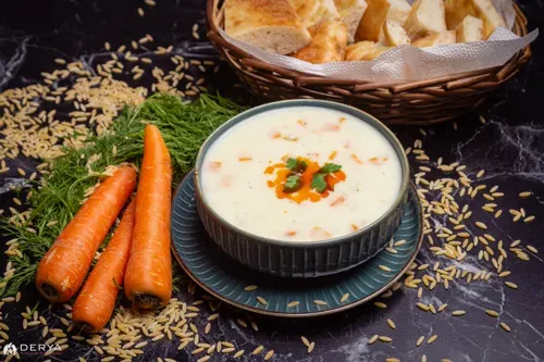 Creamy chicken soup