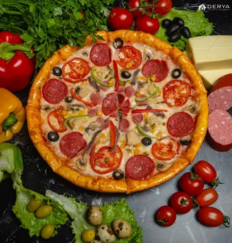 Pizza assortment