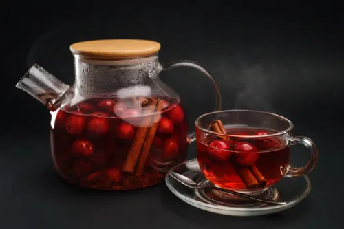 Cherry-cinnamon tea