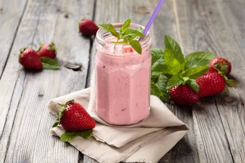 Strawberry smoothie