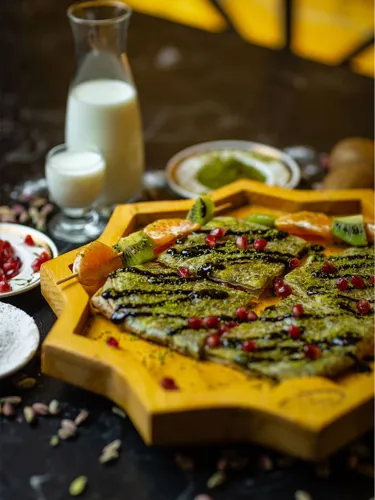 Chocolate kare katmer