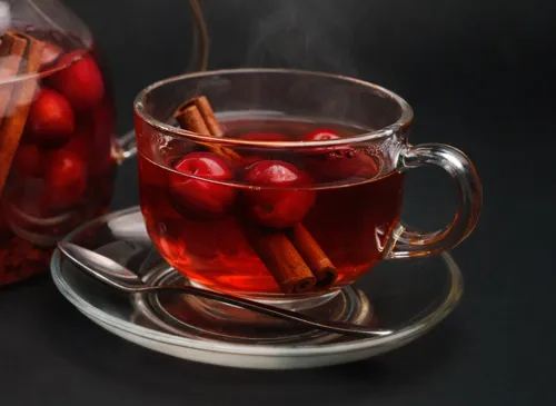 Cherry-cinnamon tea