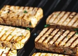 Grilled loaf bread