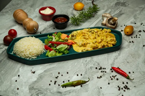 Indian-style chicken curry