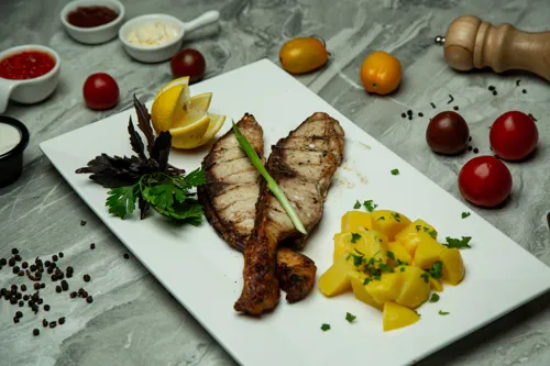 Grilled fish