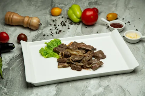 Fried liver
