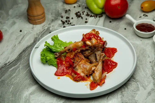 Chicken with gravy