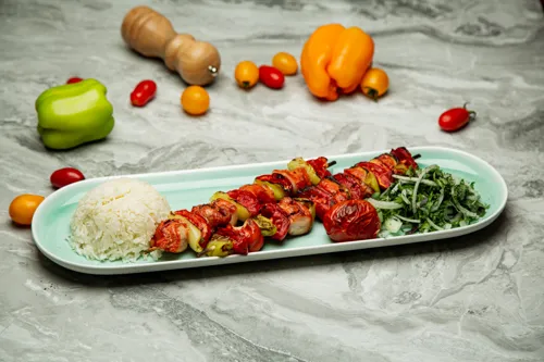 Chicken on skewer