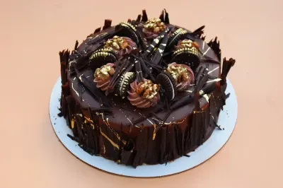 Cake Chocolate with nut
