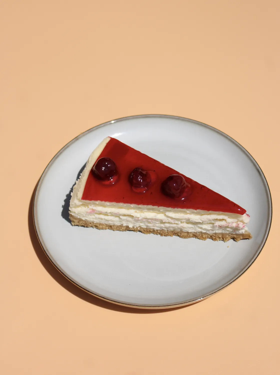 Cherry cheesecake
