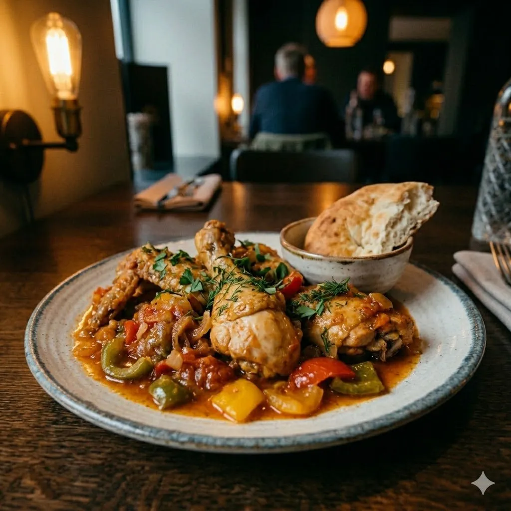 Chicken with vegetables
