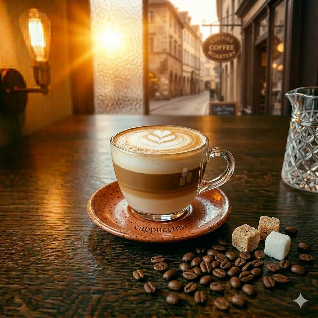 Cappuccino coffee