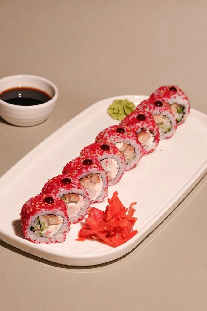 Unagi roll with shrimp
