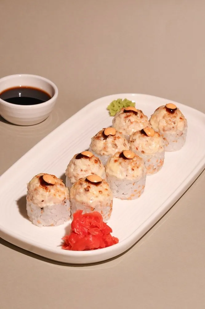 Baked chicken roll
