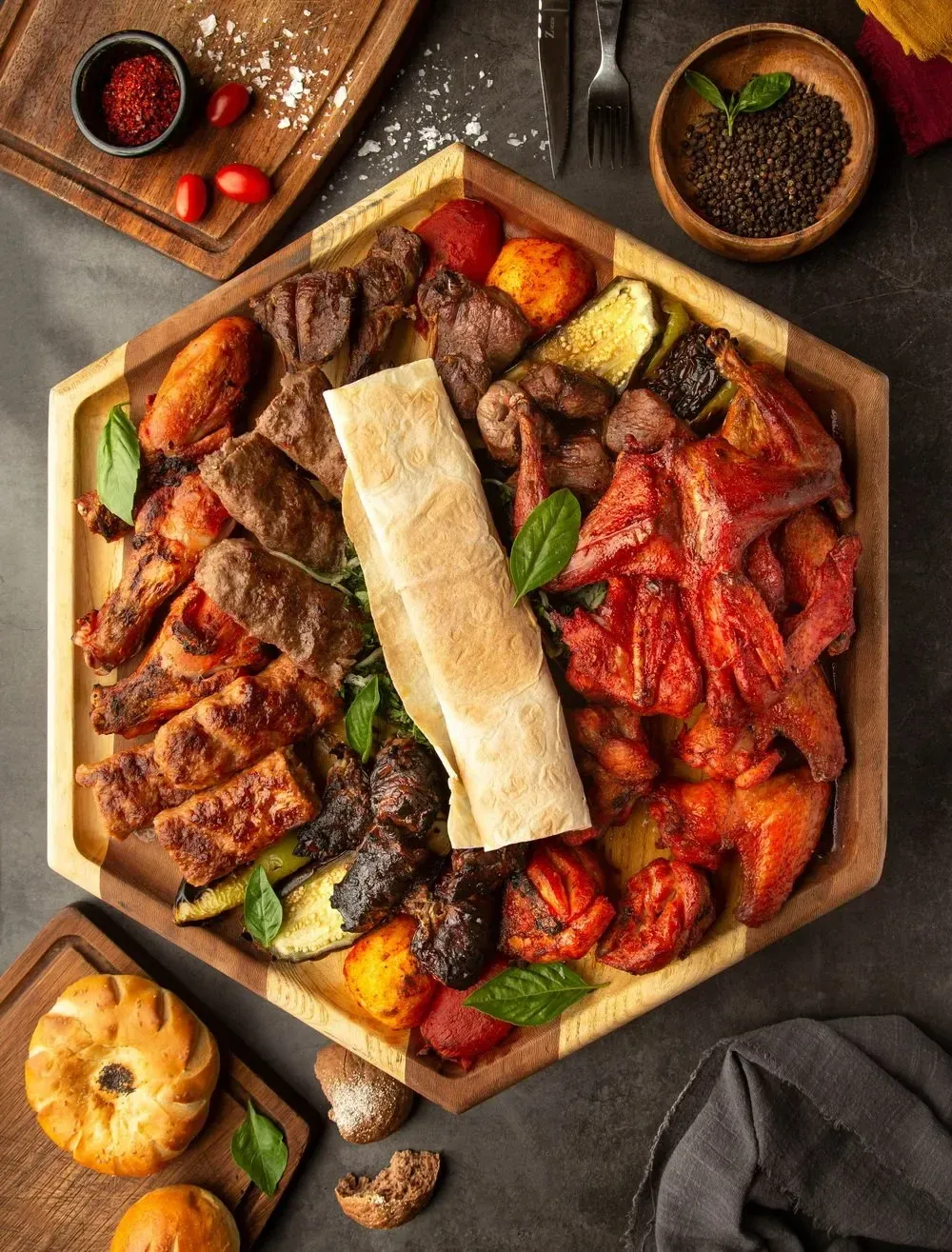 Mixed Kebab Platter